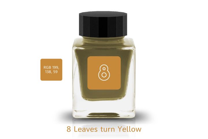 Tono & Lims - 8 Leaves turn Yellow | Standard Series 標準色 30ml 鋼筆墨水