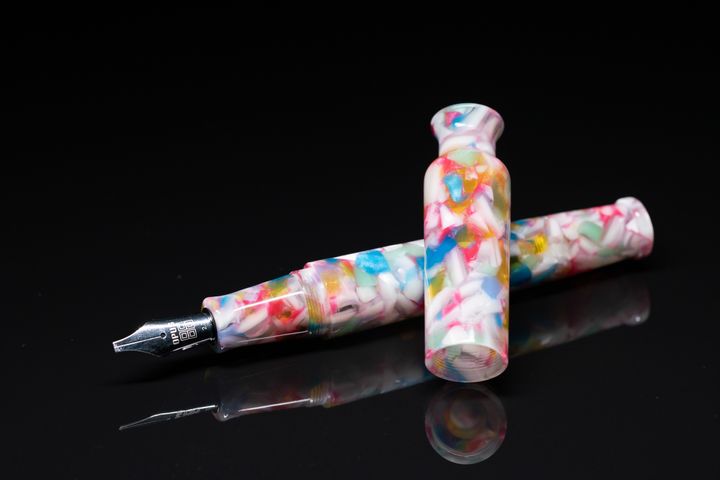 精基 - 花神 彩色 正統滴入式鋼筆 
