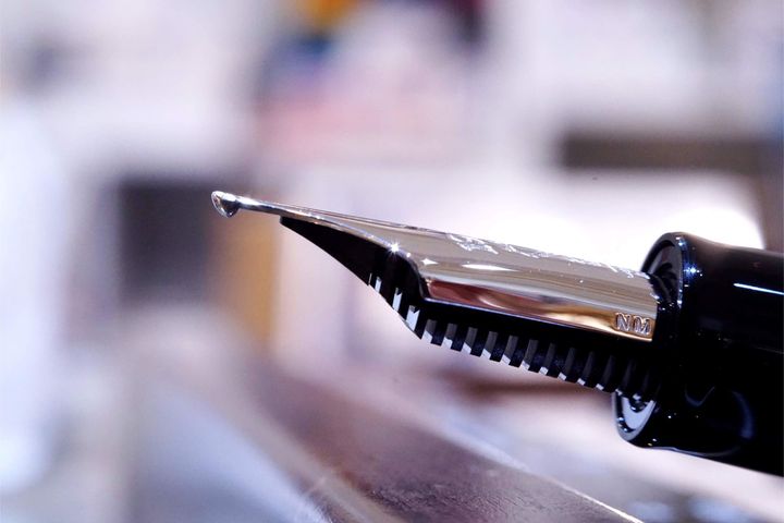 寫樂 - 21K 長刀研 銀夾銀尖鋼筆 | Sailor - Naginata / Silver Trim / 21K PF Fountain Pen - 2