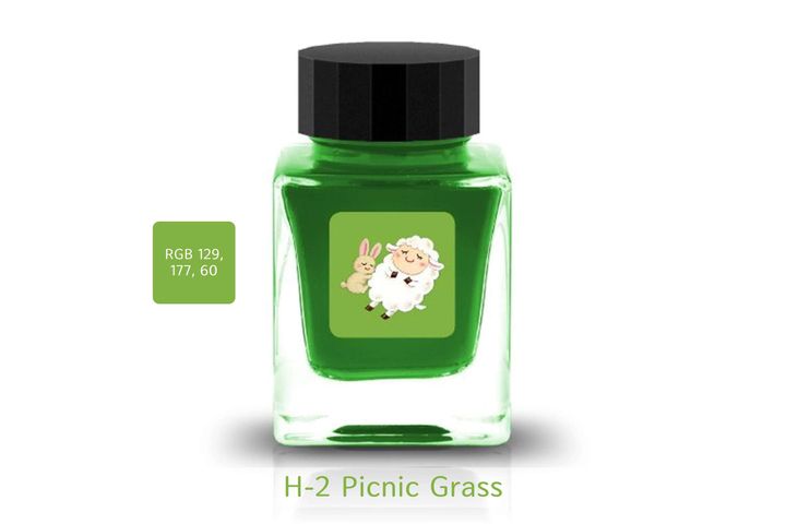 Tono & Lims - H-2 春日野餐的草地 Picnic Grass | Producer 自調系 30ml 鋼筆墨水