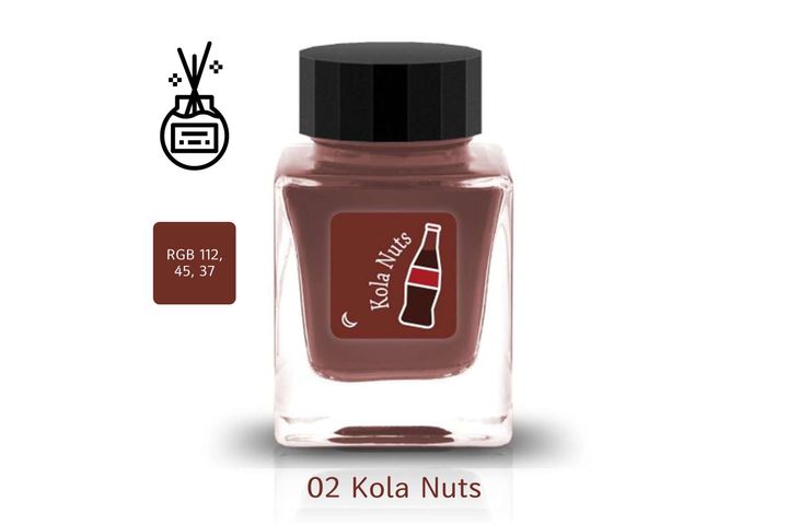 Tono & Lims - 02 可樂豆 Kola Nuts | Adult Night 成人之夜 30ml 鋼筆墨水