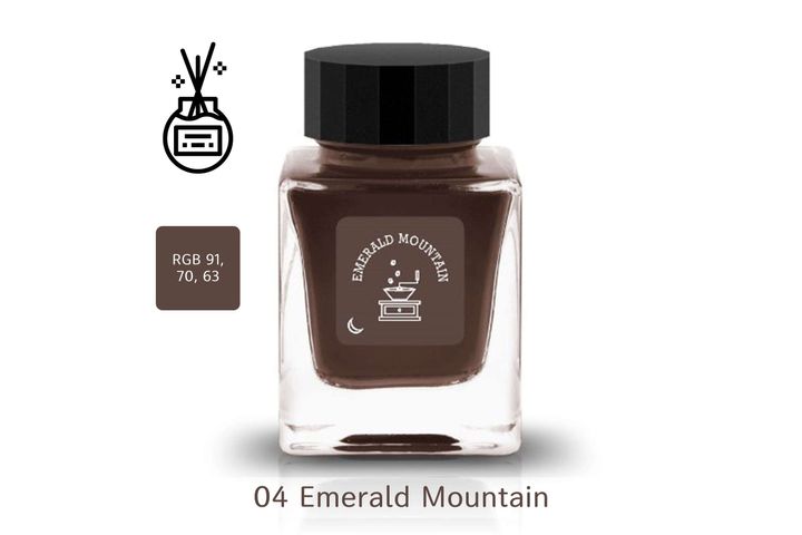 Tono & Lims - 04 咖啡 Emerald Mountain | Adult Night 成人之夜 30ml 鋼筆墨水