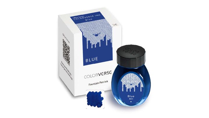 【辦公室日用 純粹藍 30ml】Colorverse 鋼筆墨水
