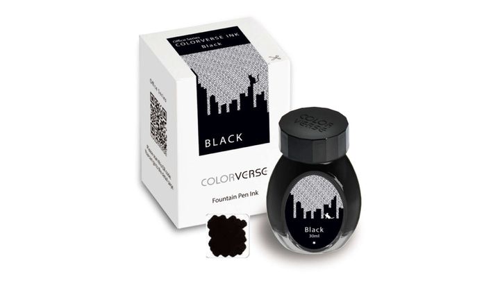 【辦公室日用 純粹黑 30ml】Colorverse 鋼筆墨水