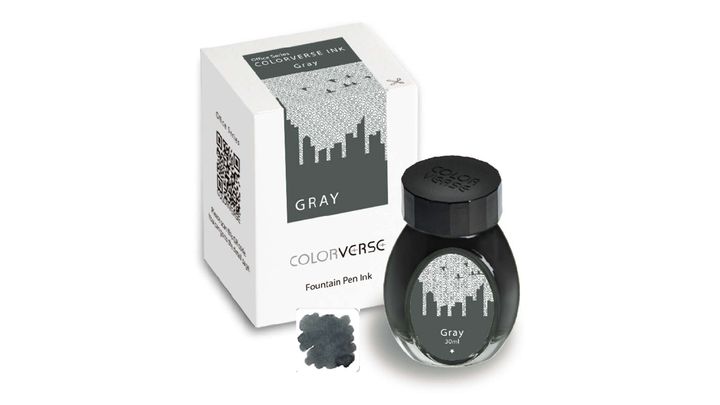 【辦公室日用 鴿群灰 30ml】Colorverse 鋼筆墨水