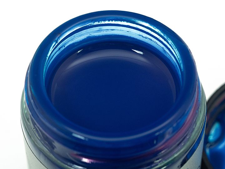 【藍 沾水筆墨水 25g】KWZ｜平光無粉 書法墨水 - 2