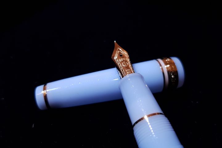 寫樂 - 報恩的鶴 14K 四季織 民間故事系列 PG SLIM 鋼筆 - 2