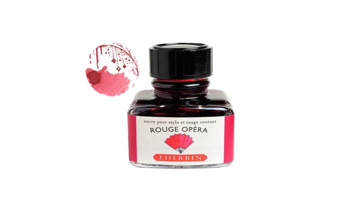 Herbin - 歌劇紅 30ml 鋼筆墨水 珍珠彩墨