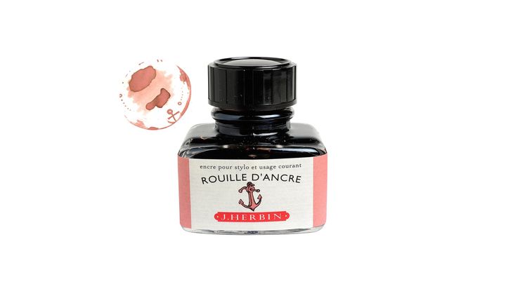 Herbin - 鏽錨紅 30ml 鋼筆墨水 珍珠彩墨