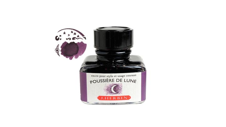 Herbin - 月塵紫 30ml 鋼筆墨水 珍珠彩墨