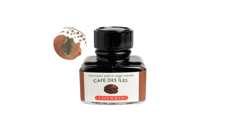 Herbin - 咖啡棕 30ml 鋼筆墨水 珍珠彩墨