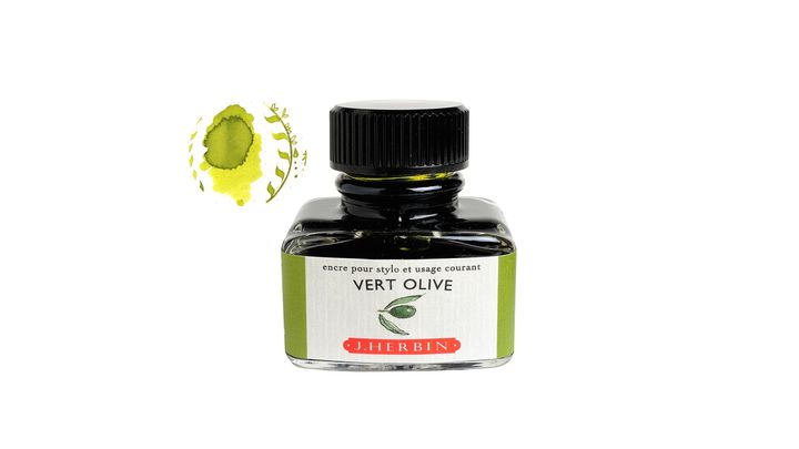 Herbin - 橄欖綠 30ml 鋼筆墨水 珍珠彩墨
