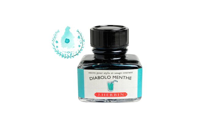 Herbin - 蘇打薄荷綠 30ml 鋼筆墨水 珍珠彩墨