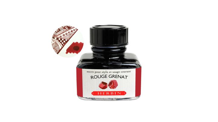 Herbin - 石榴紅 30ml 鋼筆墨水 珍珠彩墨