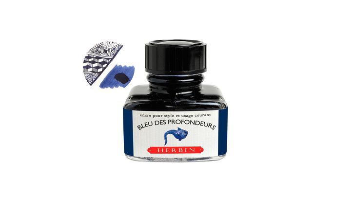 Herbin - 深淵藍 30ml 鋼筆墨水 珍珠彩墨