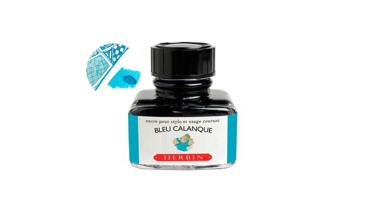 Herbin - 地中海卡藍卡 30ml 鋼筆墨水 珍珠彩墨