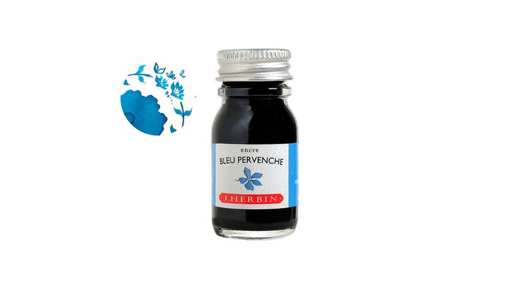 Herbin - 長春花藍 10ml 鋼筆墨水 珍珠彩墨