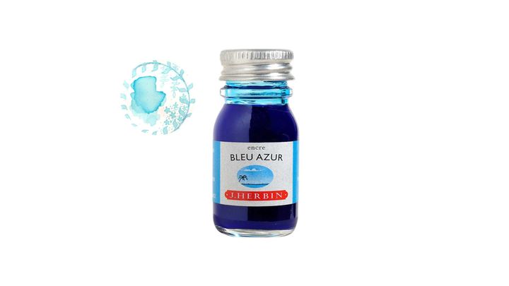 Herbin - 天藍 10ml 鋼筆墨水 珍珠彩墨