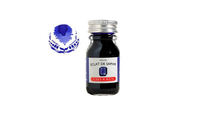 Herbin - 寶石藍 10ml 鋼筆墨水 珍珠彩墨