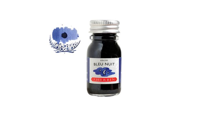 Herbin - 午夜藍 10ml 鋼筆墨水 珍珠彩墨