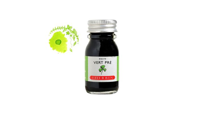 Herbin - 草原綠 10ml 鋼筆墨水 珍珠彩墨