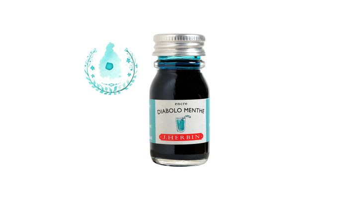 Herbin - 蘇打薄荷綠 10ml 鋼筆墨水 珍珠彩墨