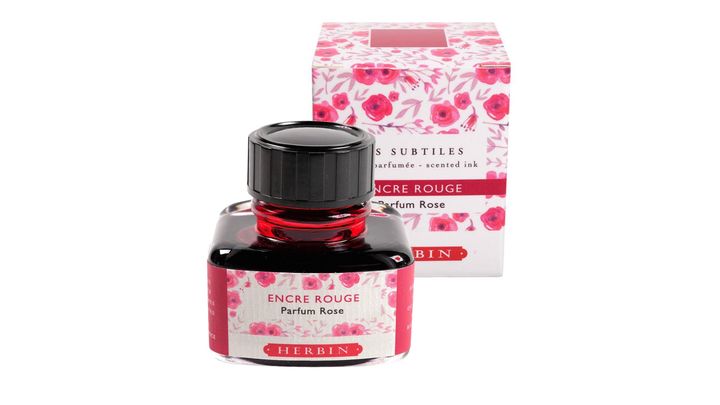 Herbin - Perfume Red Rose 玫瑰紅 | Scented Fountain Pen Ink 香氛墨水 鋼筆墨水