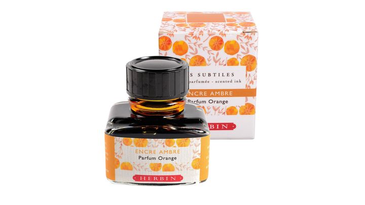 Herbin - Perfume Amber Orange 琥珀柳橙 | Scented Fountain Pen Ink 香氛墨水 鋼筆墨水