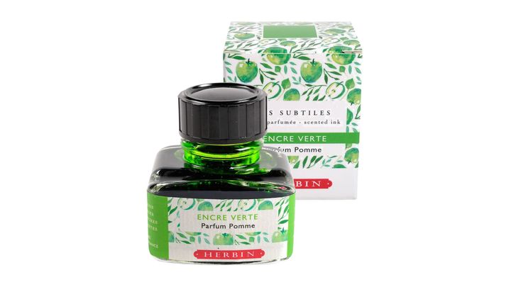Herbin - Perfume Green Apple 蘋果綠 | Scented Fountain Pen Ink 香氛墨水 鋼筆墨水
