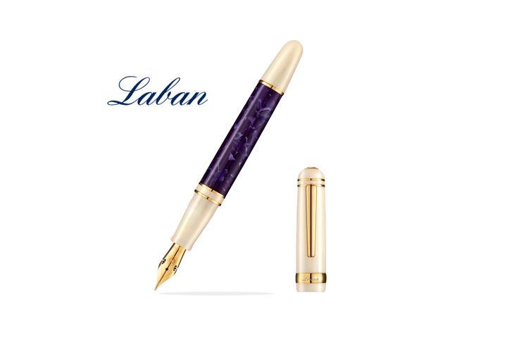 【鋼筆｜紫藤】Laban - 325 半彈14K金尖