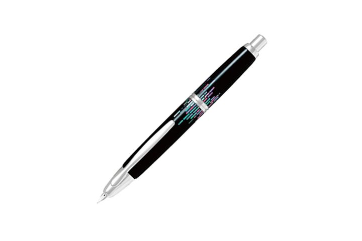 百樂 - 18k 直紋 螺鈿按壓式鋼筆 Namiki FCN-5MP-RS