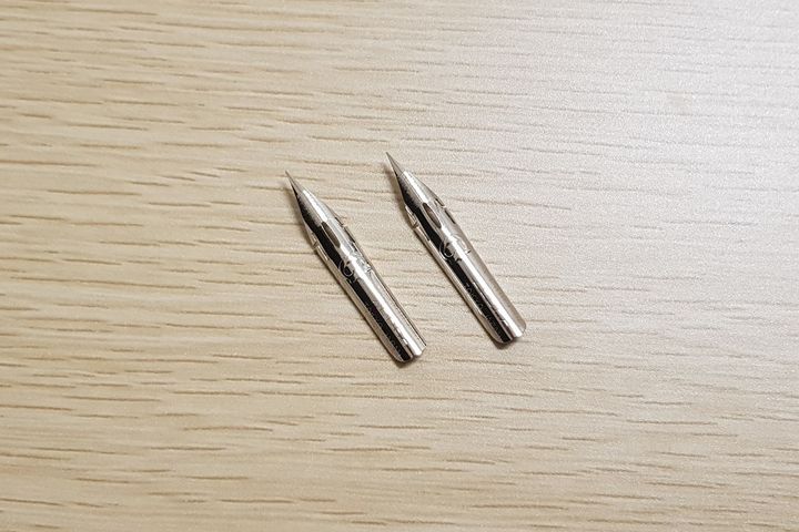 斑馬 Zebra - G尖 Flex Point Dip Nib Copperplate - 2