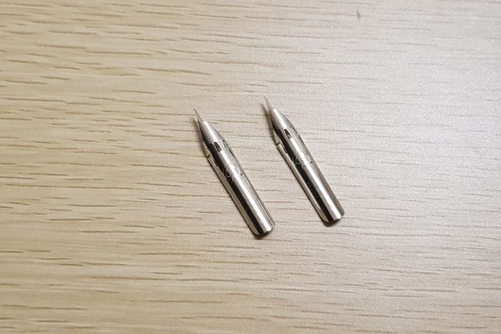 斑馬 Zebra - 硬G尖 Hard Flex Point Dip Nib Copperplate - 2