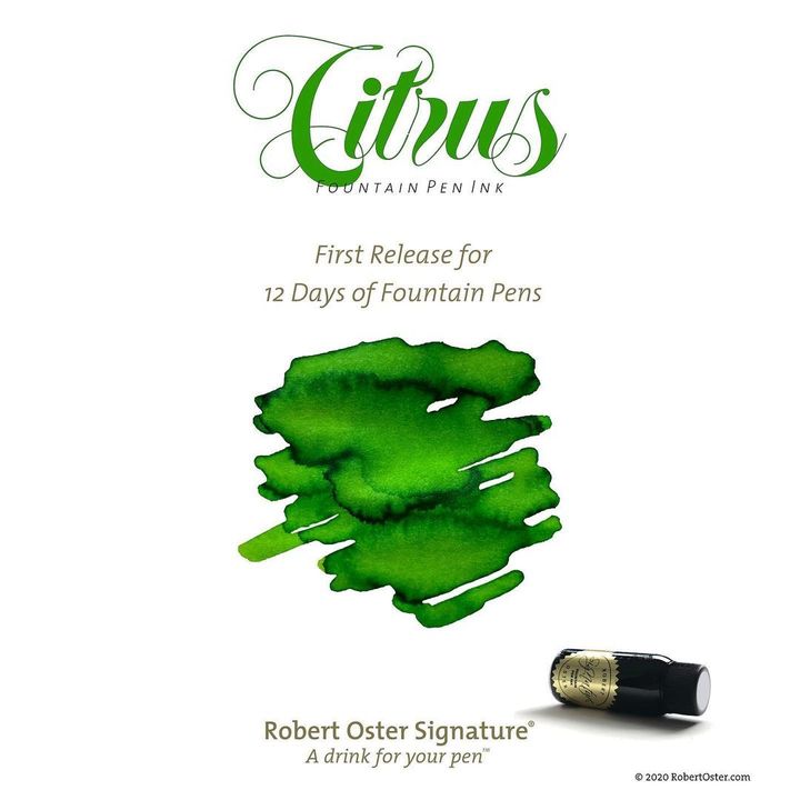 Robert Oster Signature® - Citrus 柑橘 Greens 50ml | 鋼筆墨水
