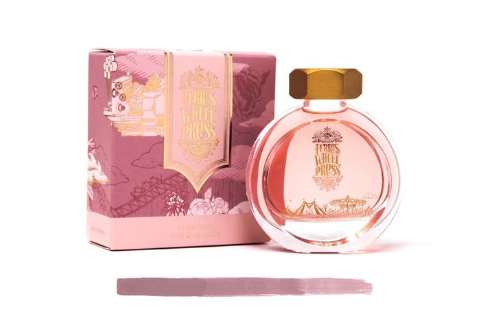 【淑女玫瑰】摩天輪 - 38ml 鋼筆墨水