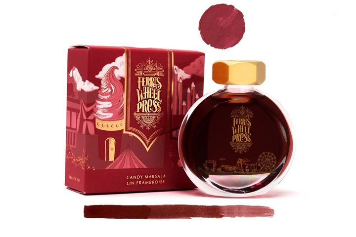 【瑪薩拉紅酒】摩天輪 - 38ml 鋼筆墨水