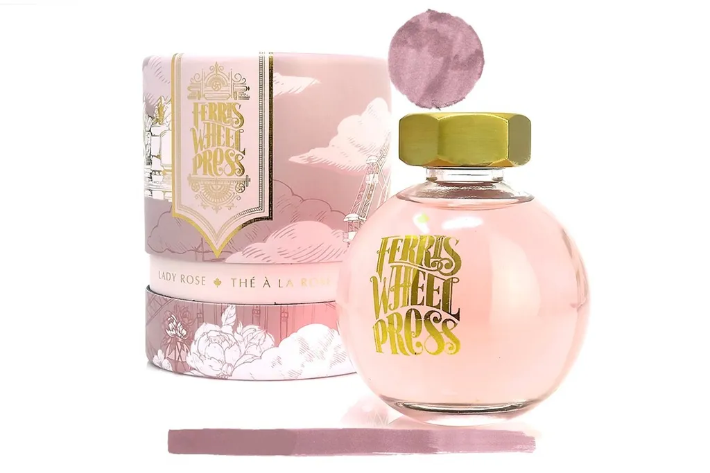 Ferris Wheel Press Lady Rose 淑女玫瑰 85ml 球球墨水摩天輪墨水鋼筆墨水 賈絲筆咧juspirit