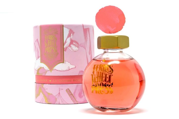 【粉紅橡皮】摩天輪 - 85ml 鋼筆墨水