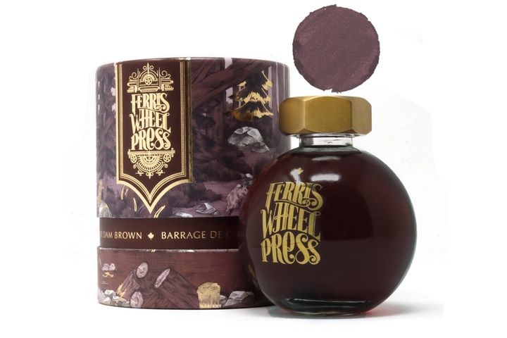 【河狸築壩】摩天輪 - 85ml 鋼筆墨水
