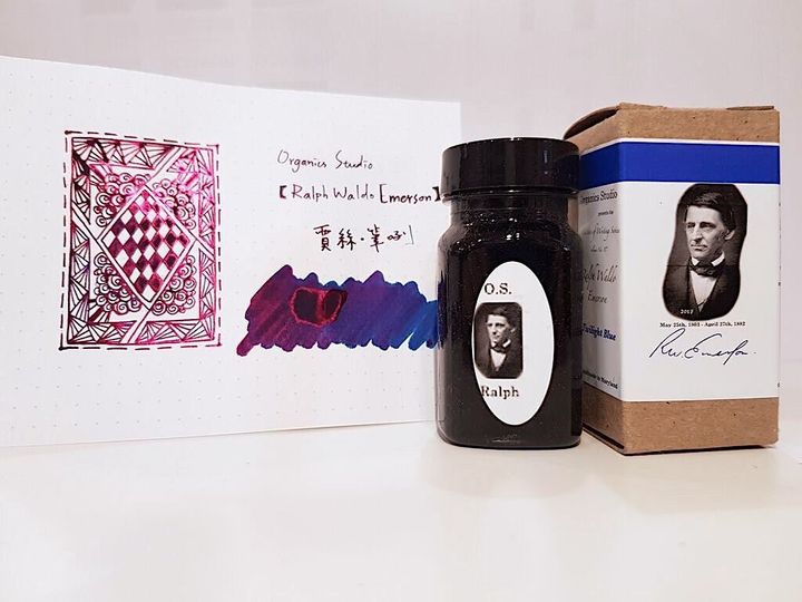 Organics Studio - "Emerson Twilight Blue" 55ml Masters of Writing Fountain Pen Ink | Organics Studio - "Emerson Twilight Blue" / 55ml / Masters of Writing / Fountain Pen Ink