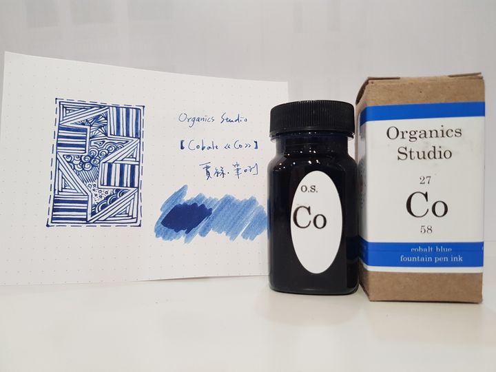 有機工房 - "鈷藍" 55ml 元素系列鋼筆墨水 | Organics Studio - "Cobalt Blue" / 55ml / Elements / Fountain Pen Ink