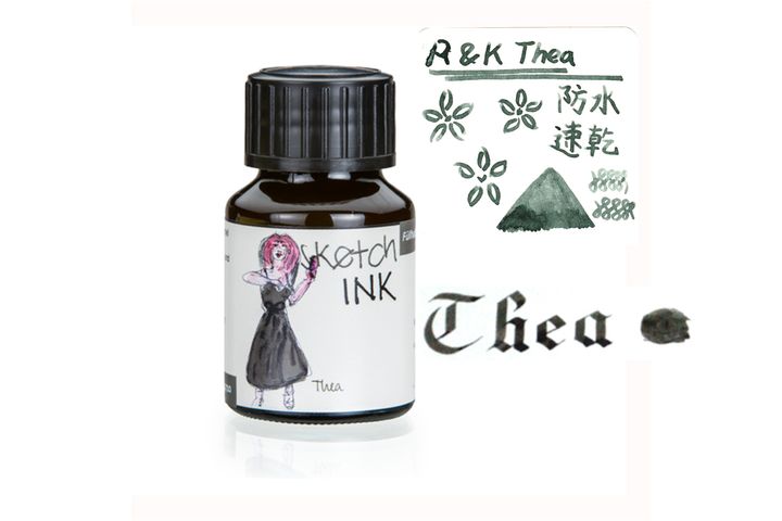 R&K - 淡灰 防水速寫墨水 50ml Rohrer & Klingner