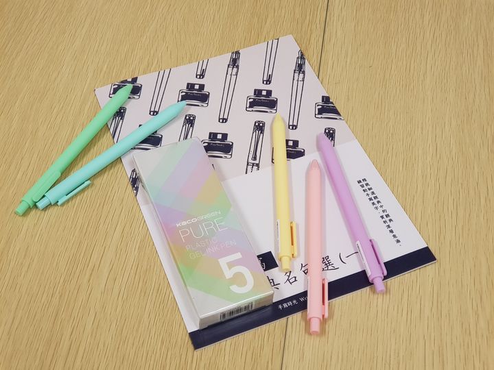 Kaco - Macron Gel Pen 馬卡龍中性筆 | Pure 書源 原子筆