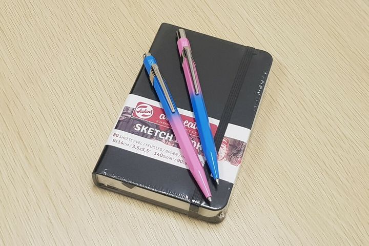 卡達 - 849 & 844  2021 亞洲限定版對筆 (送速寫筆記本) | Ballpoint Pen 原子筆 Mechanical pencil 自動鉛筆