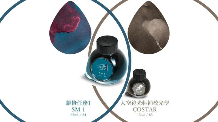 【維修任務1 & 太空鏡光軸補校光學】Colorverse - 84/85 Sm1 & Costar Set 65ml + 15ml Ink