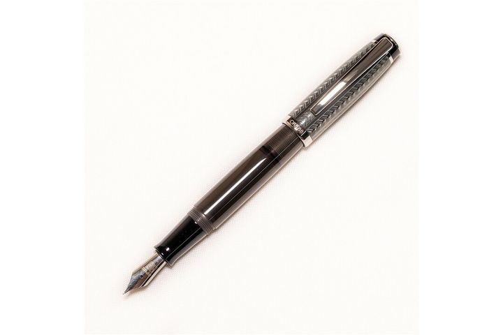 OPUS 88 - Black Enameled Opera Fountain Pen - 2
