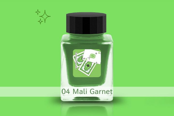 Tono & Lims - 04 馬里石榴石 Mali Garnet | Earth Contact 寶石閃粉系列 30ml 鋼筆墨水 Shimmer