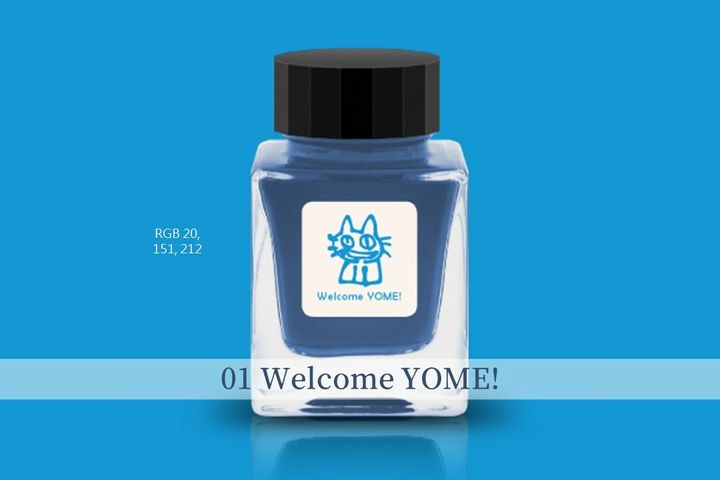 Tono & Lims - 01 Welcome YOME! | Friendship 友誼系列 30ml 鋼筆墨水