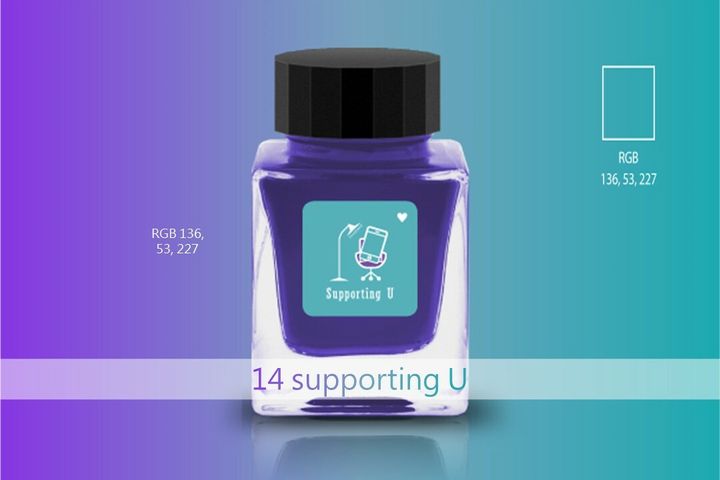 Tono & Lims - 14 supporting U | Baby Color 寶寶色 30ml 鋼筆墨水
