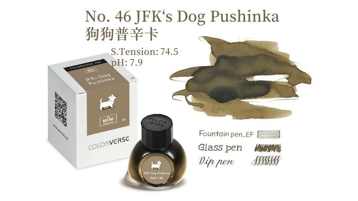 【狗狗普辛卡 5ml】Colorverse 鋼筆墨水